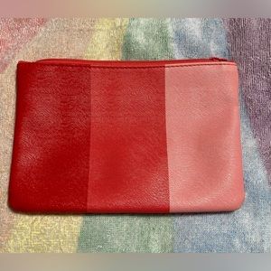 Ipsy Red & Pink Makeup Bag